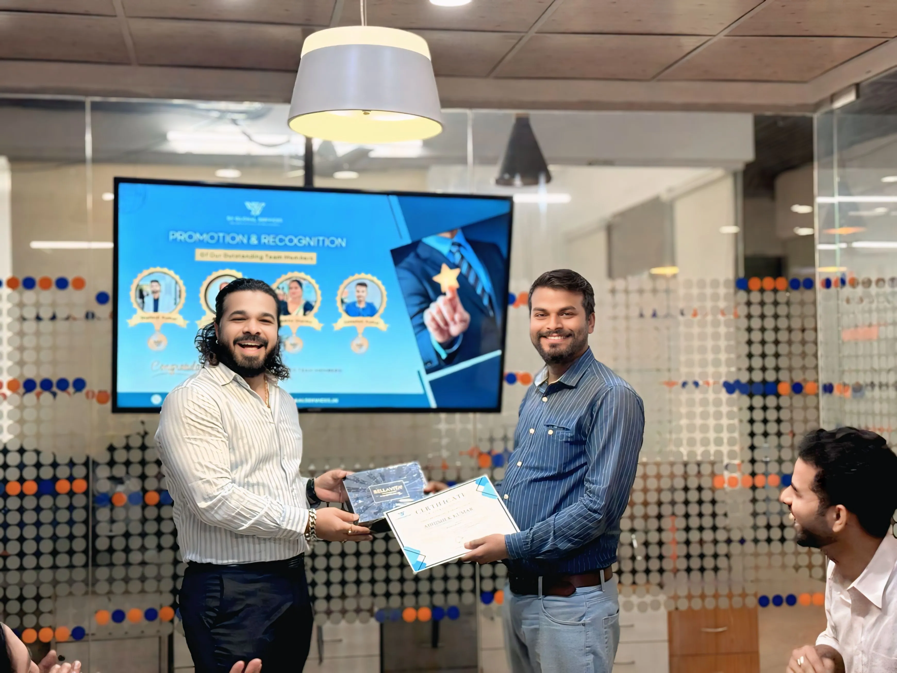 Abhishek Kumar Promotion - SS Global Services
