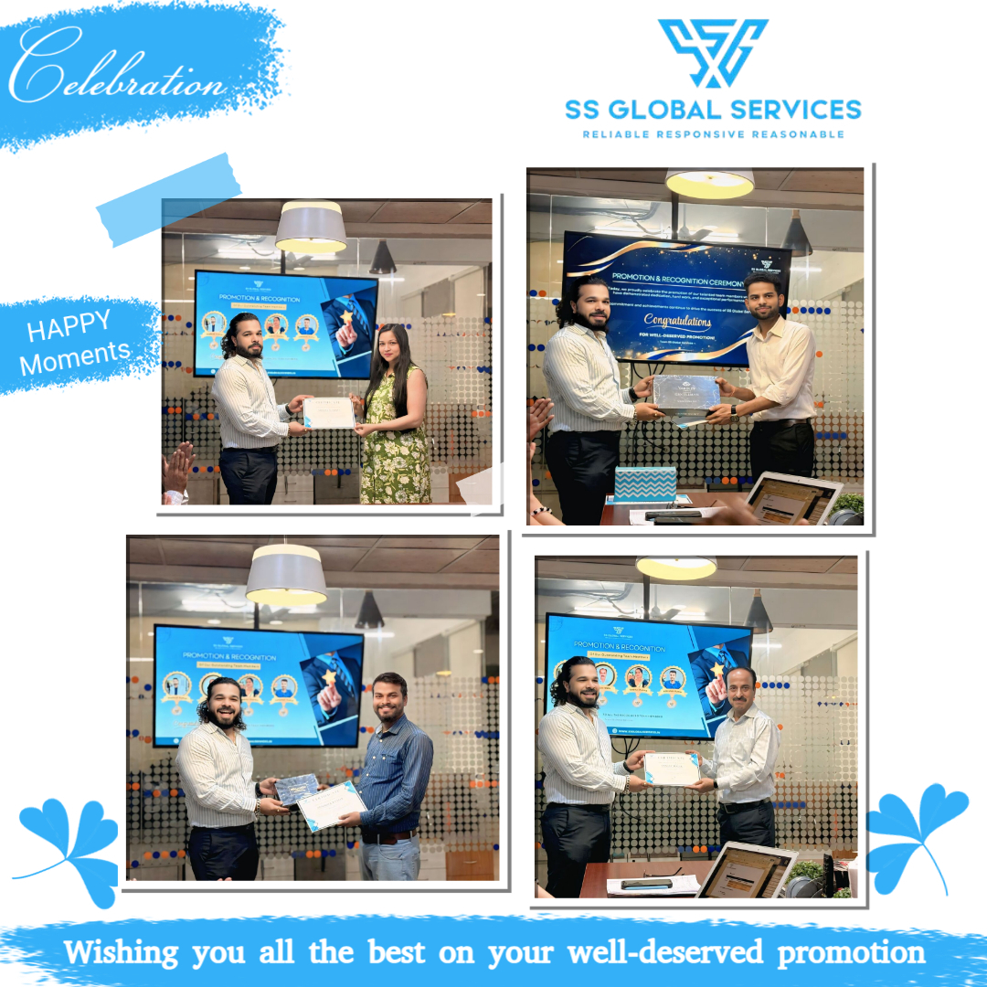 Employees promotions and recorginition in 2026 at SS Global Services