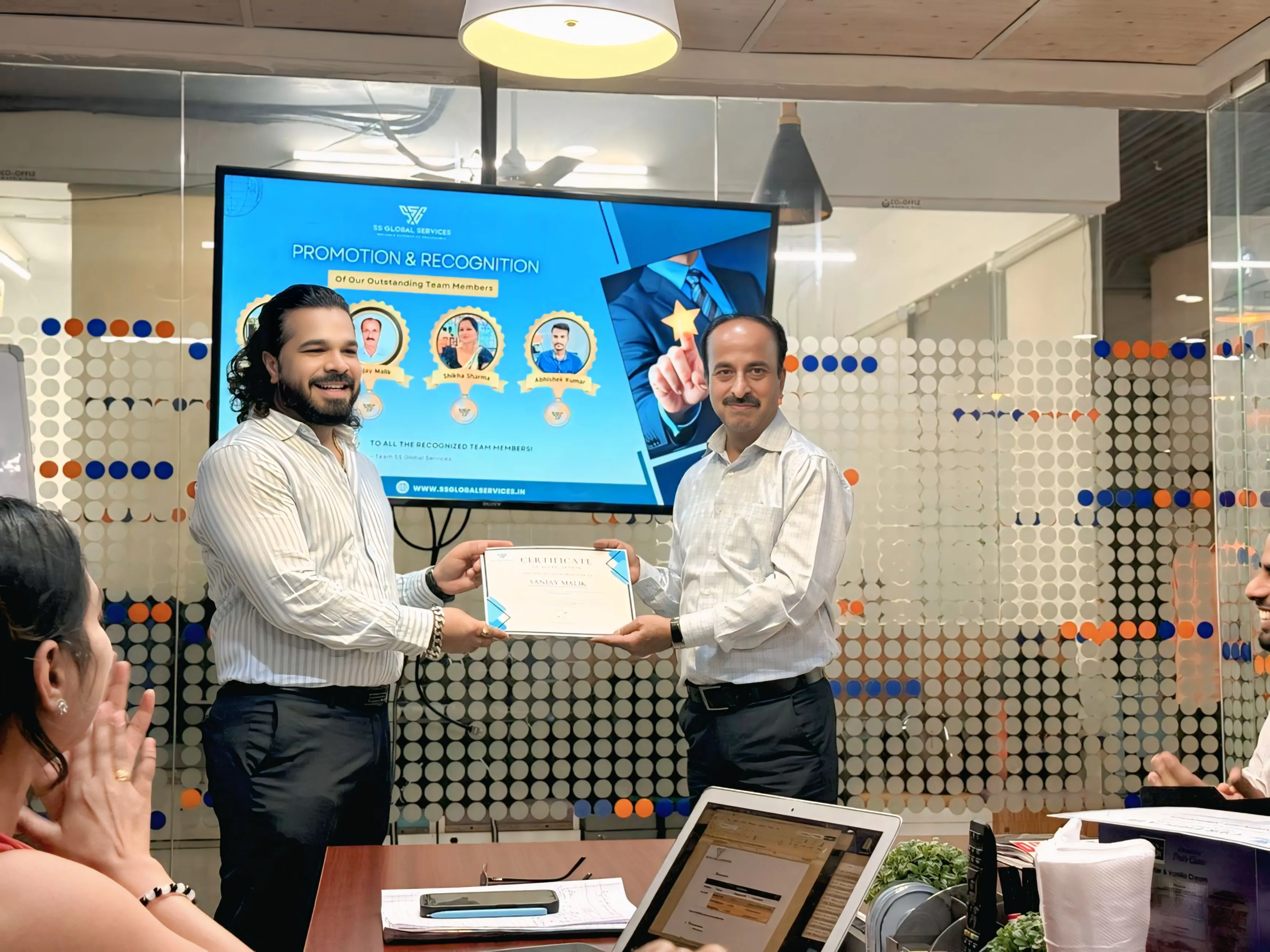 Sanjay Malik Promotion - SS Global Services