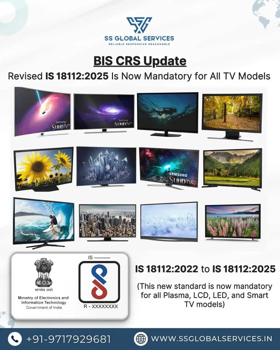 BIS Update: Revised IS 18112:2025 Is Mandatory for TV Models